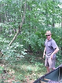 canoeing - cmr klea Tim S july 7 2006 french river trail - we gotta walk through that